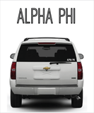 APhi "Ostrich" decal