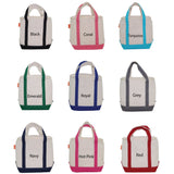 Personalized Canvas Lunch Tote Cooler