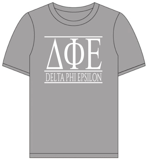Delta Phi Epsilon // Short Sleeve (Greek Letters) T-Shirt