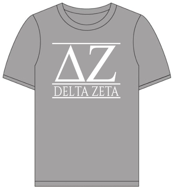 Delta Zeta // Short Sleeve (Greek Letters) T-Shirt