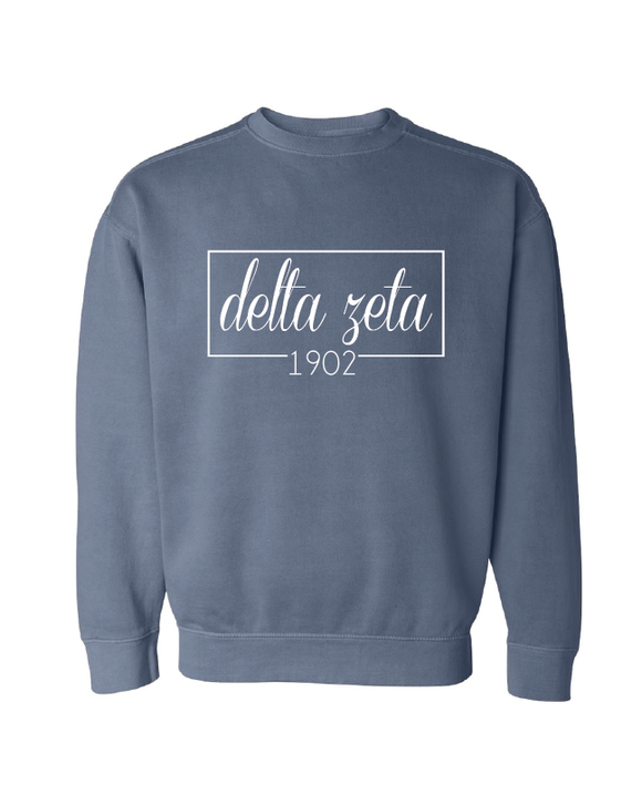 Delta Zeta // Crewneck Sweatshirt (Coneria)