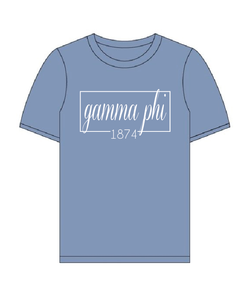 Gamma Phi Beta // Comfort Color Short sleeve (Coneria) T-shirt
