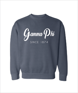 Gamma Phi Beta "Simplicity" Sweatshirt