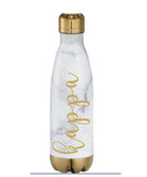 Kappa Kappa Gamma // Kappa // Sorority 17 oz. Marble Copper Vacuum Insulated Water Bottle // (Stea)