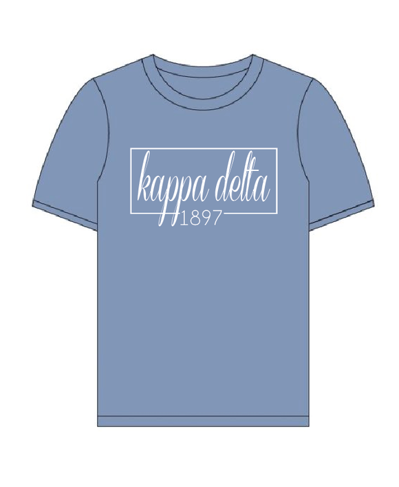 Kappa Delta // Comfort Color Short sleeve (Coneria) T-shirt