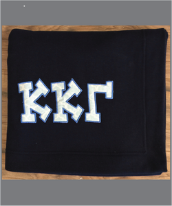 Kappa Sorority Sweatshirt Fleece Blanket