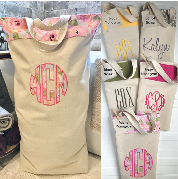 PERSONALIZED LAUNDRY BAG
