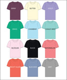 Alpha delta Pi // Comfort Color Short sleeve (Coneria) T-shirt