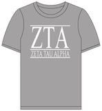 Zeta Tau Alpha // Short Sleeve (Greek Letters) T-Shirt