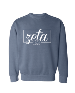 Zeta Tau Alpha // Crewneck Sweatshirt (Coneria)
